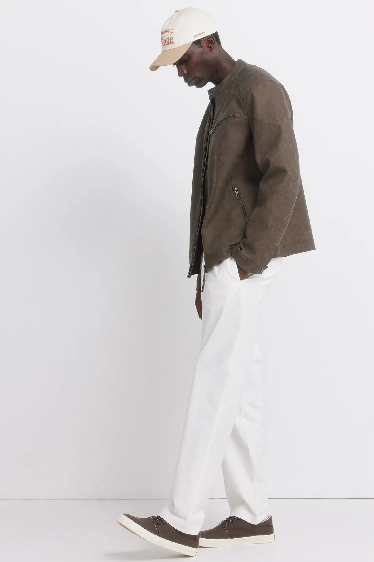 Blouson effet cuir