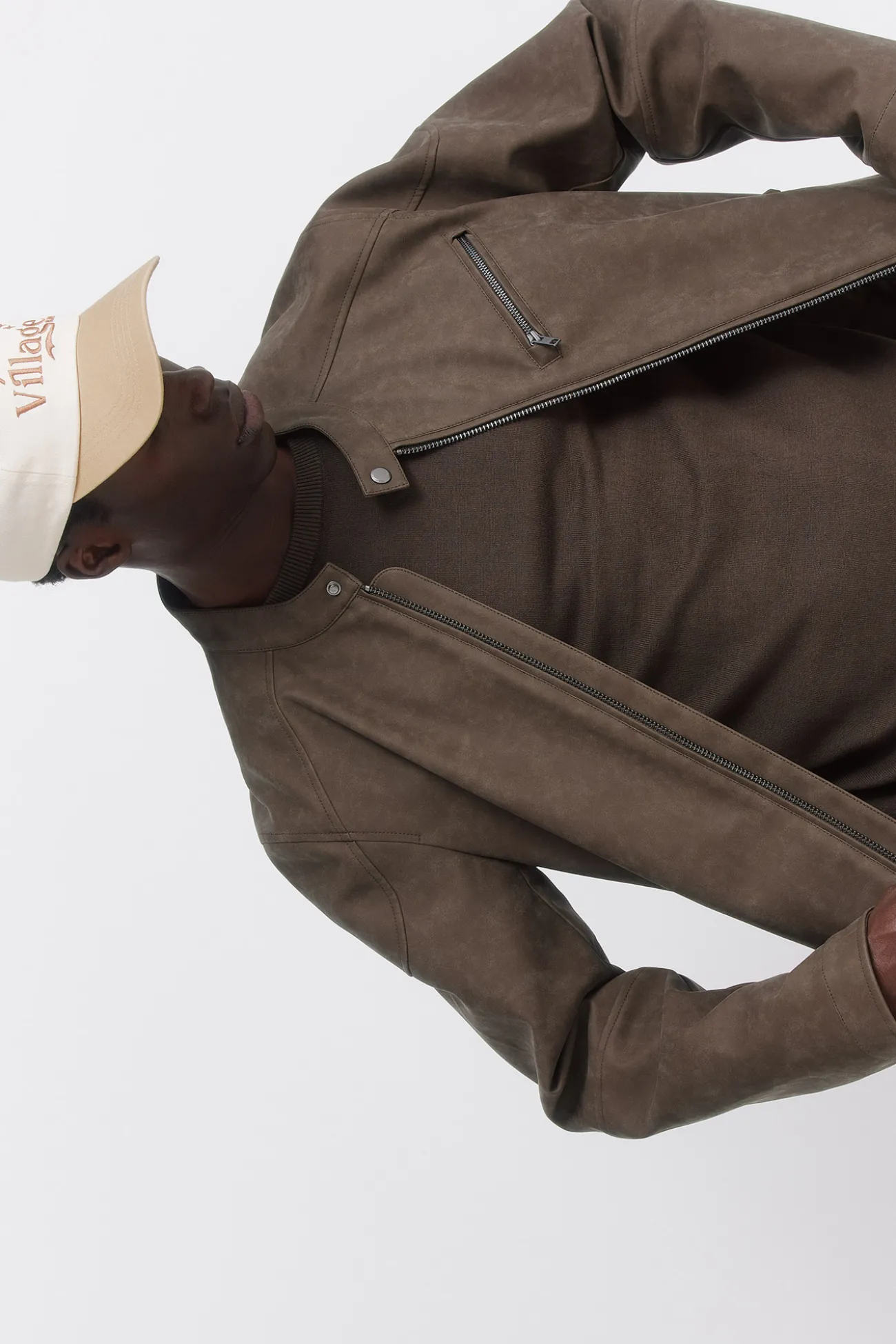 Blouson effet cuir