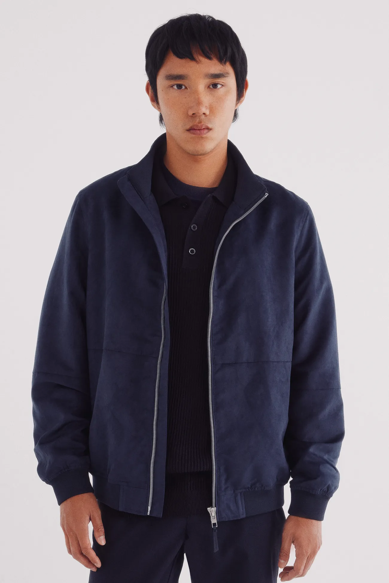 Blouson effet daim