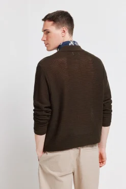 Cardigan structuré