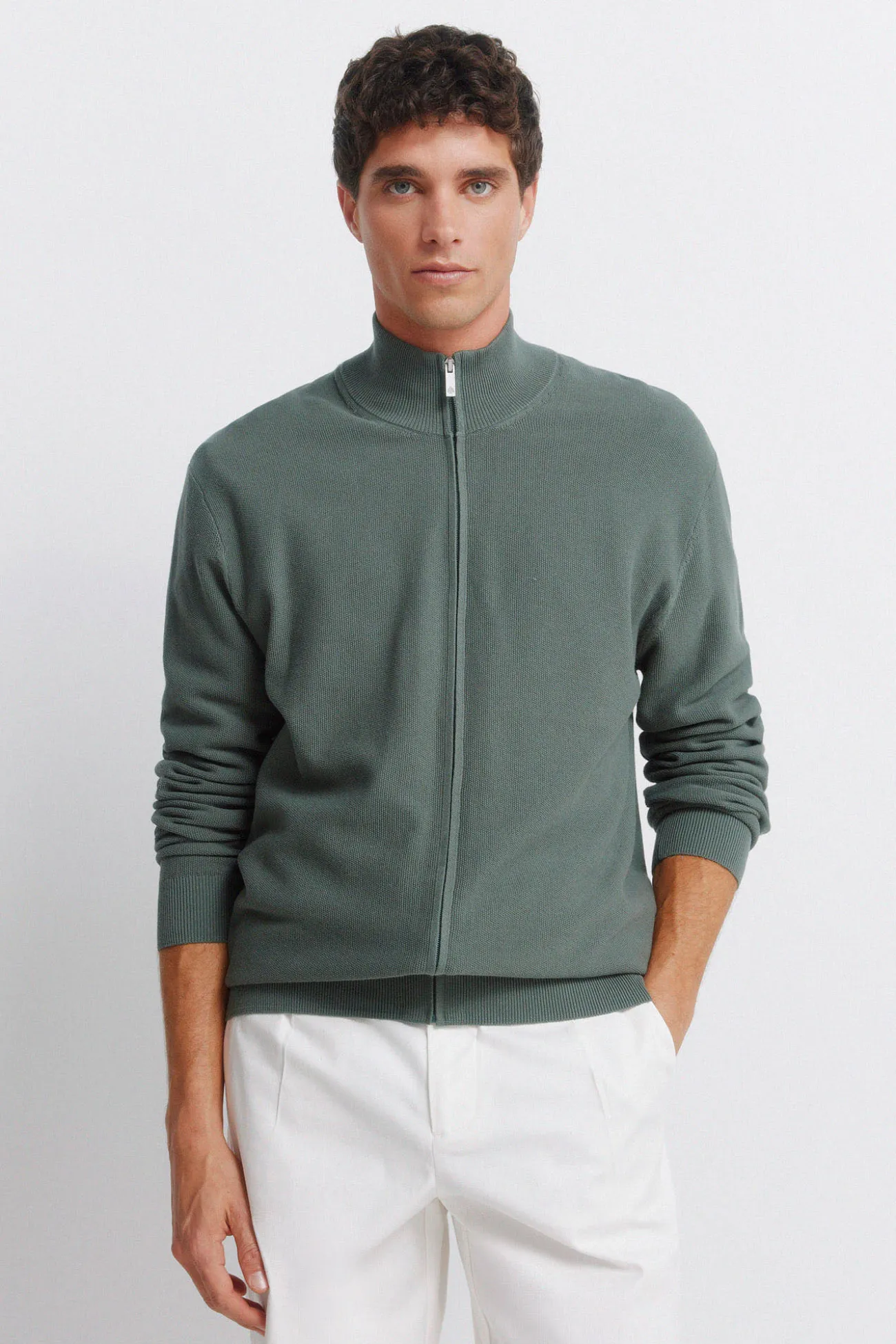 cardigan structuré uni