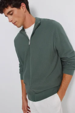 cardigan structuré uni