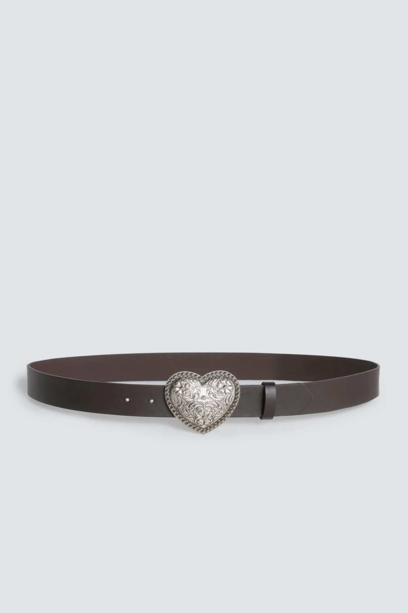 Ceinture à boucle cœur