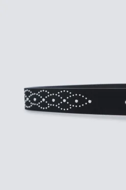 Ceinture à frise et clous