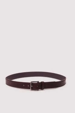 Ceinture effet cuir surpiqûres