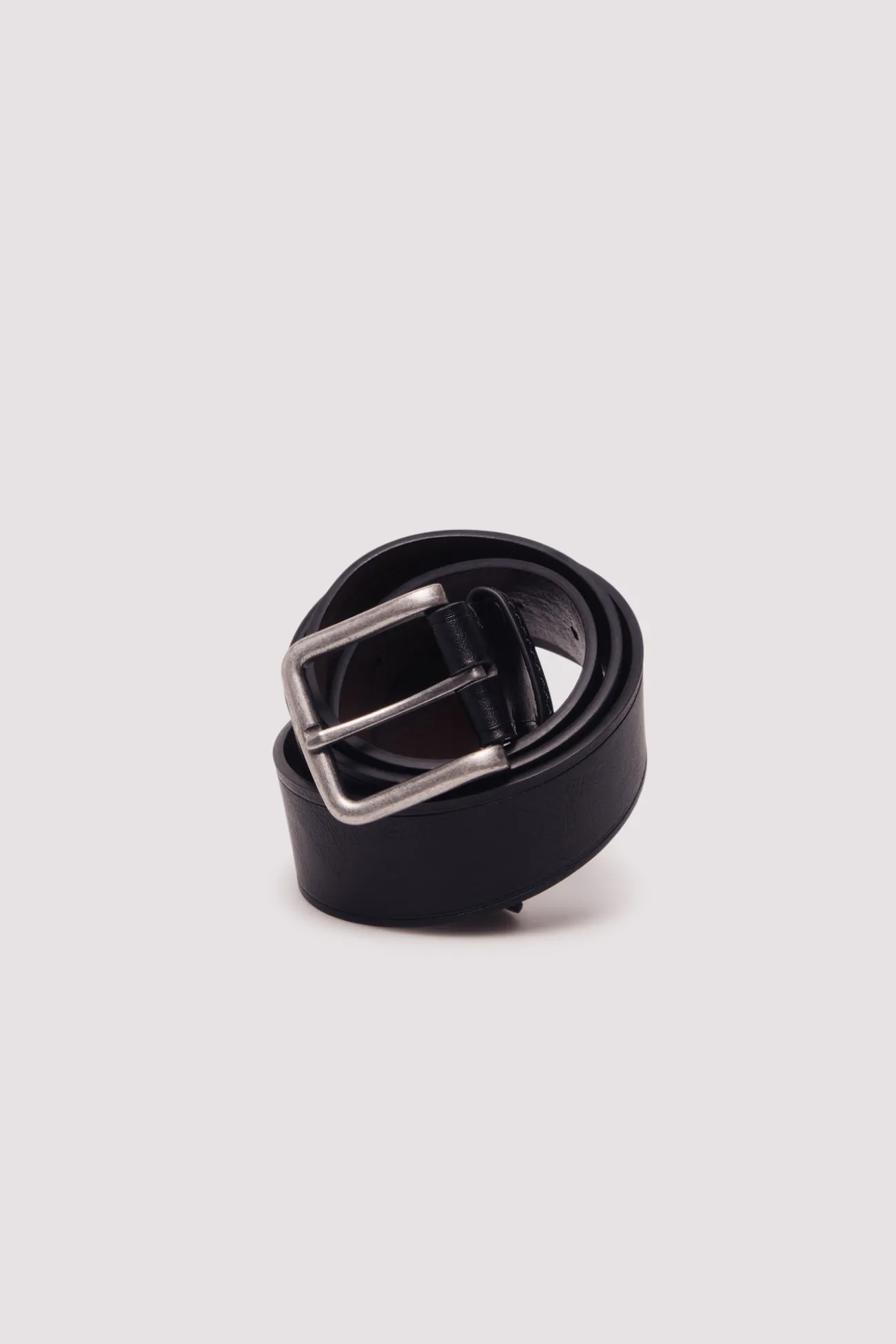 Ceinture effet cuir surpiqûres