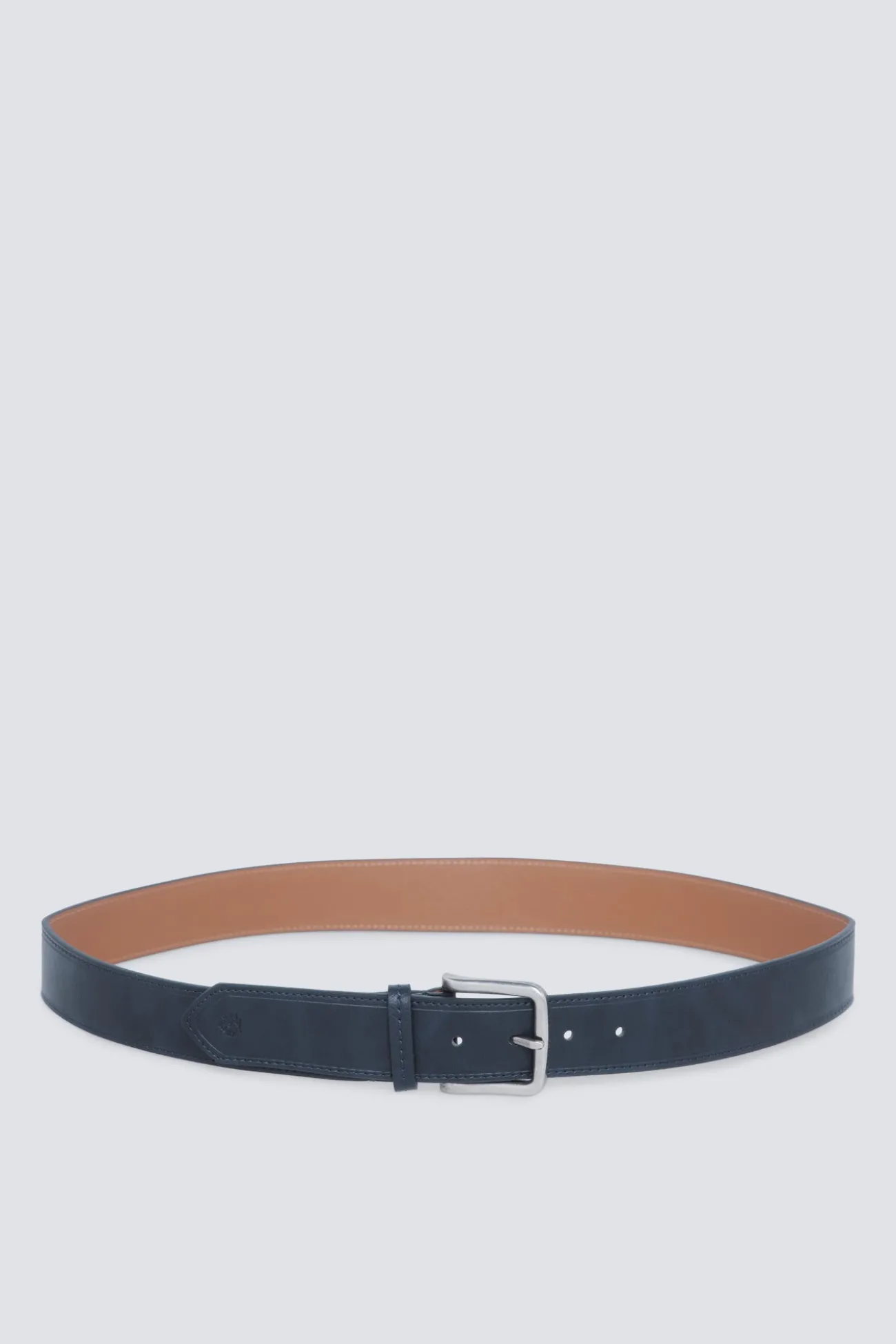 Ceinture effet cuir surpiqûres