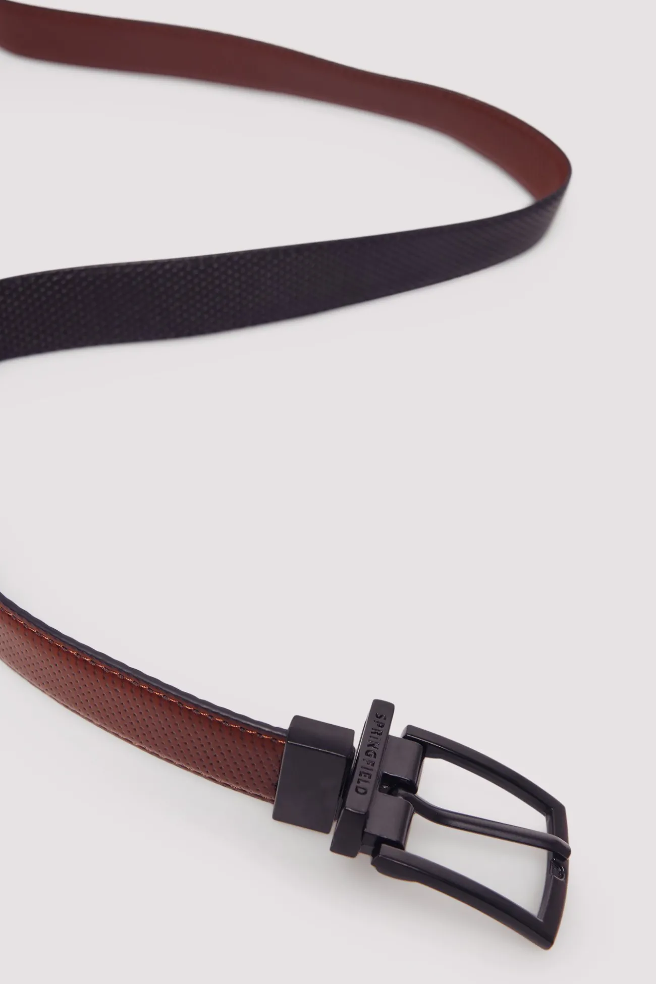 Ceinture en jean réversible
