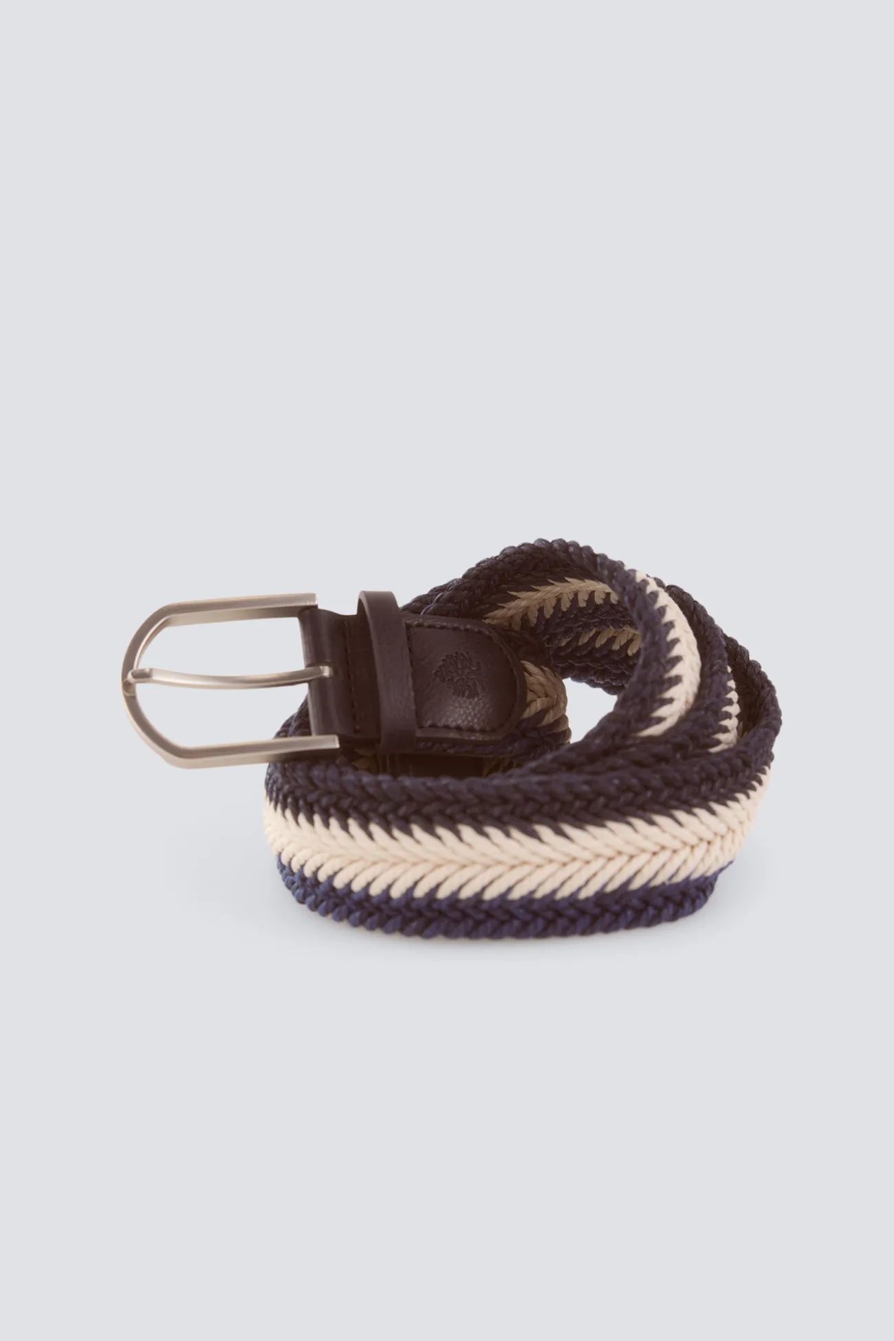 Ceinture tressée à chevrons