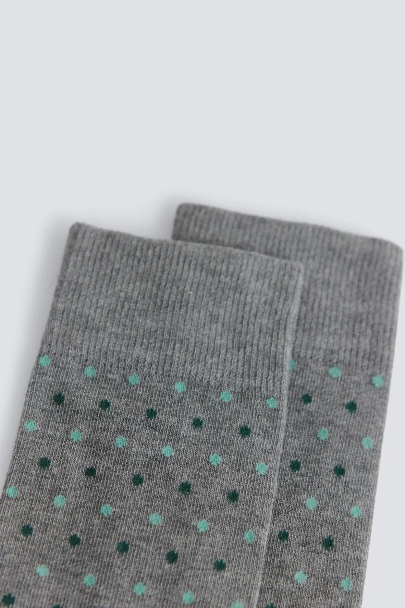 Chaussette longue micro-brodée
