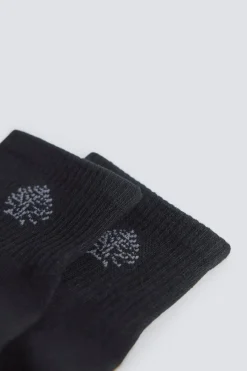 Chaussettes c&ocirc;tel&eacute;es &agrave; la cheville