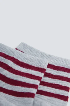 Chaussettes rayures noires