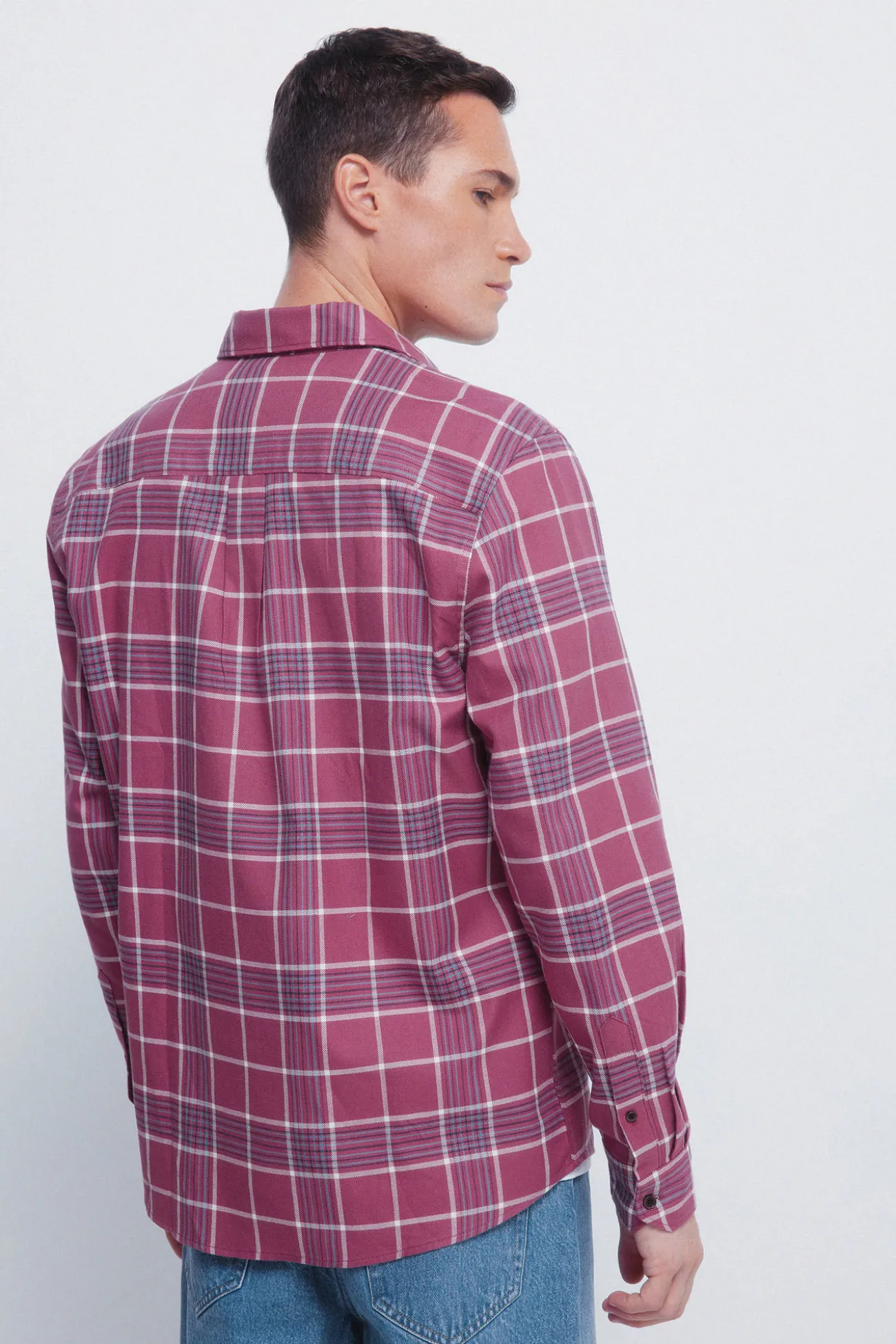 chemise à carreaux