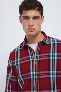 Chemise à carreaux tartan