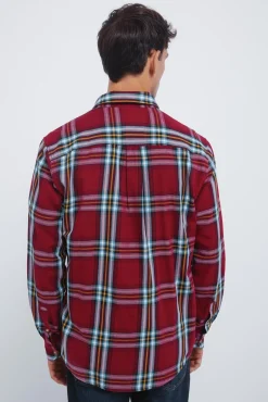 Chemise à carreaux tartan