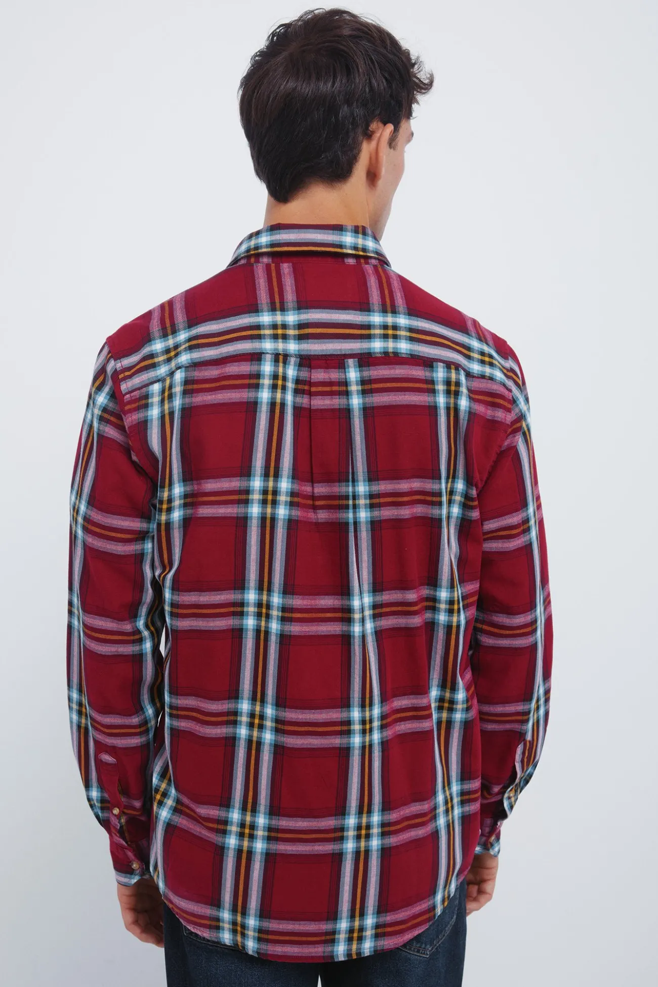Chemise à carreaux tartan