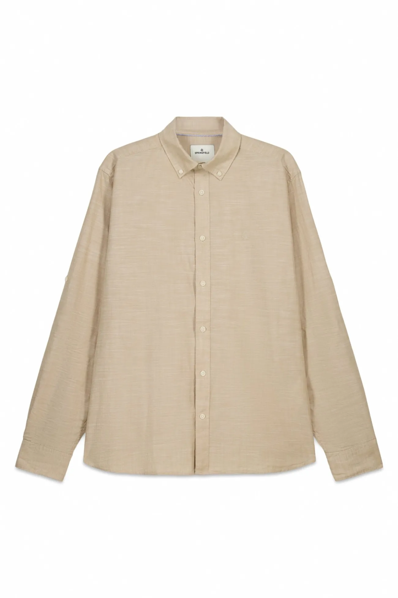 Chemise en coton flammé