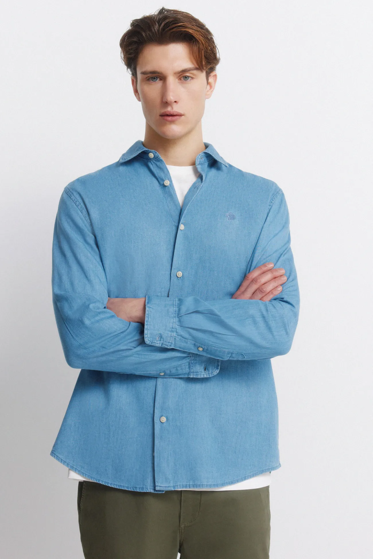 Chemise en denim