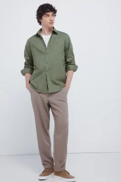 Chemise en flanelle à coudières