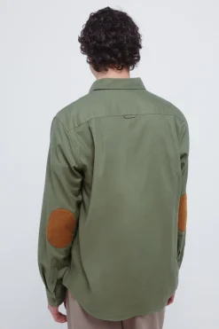 Chemise en flanelle à coudières