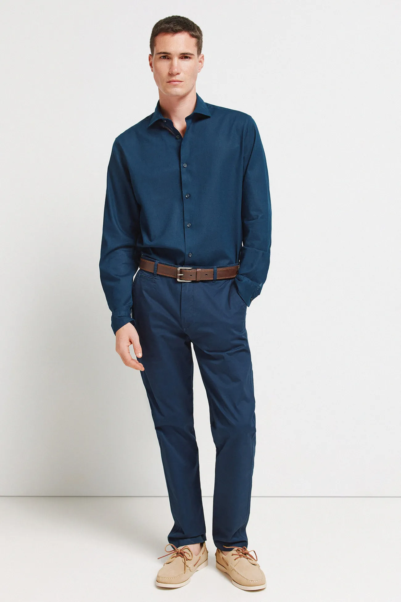 Chemise habillée en lin