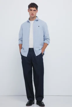 Chemise oxford à coudières