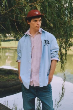 Chemise Oxford brod&eacute;e