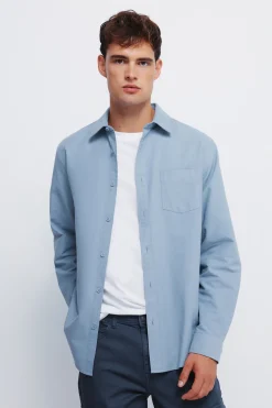 Chemise Oxford color&eacute;e