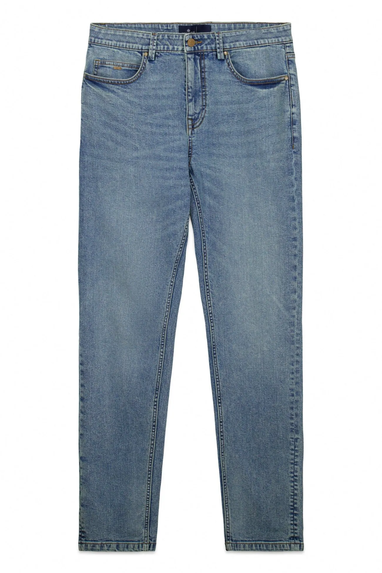 jean skinny délavé moyen surteint