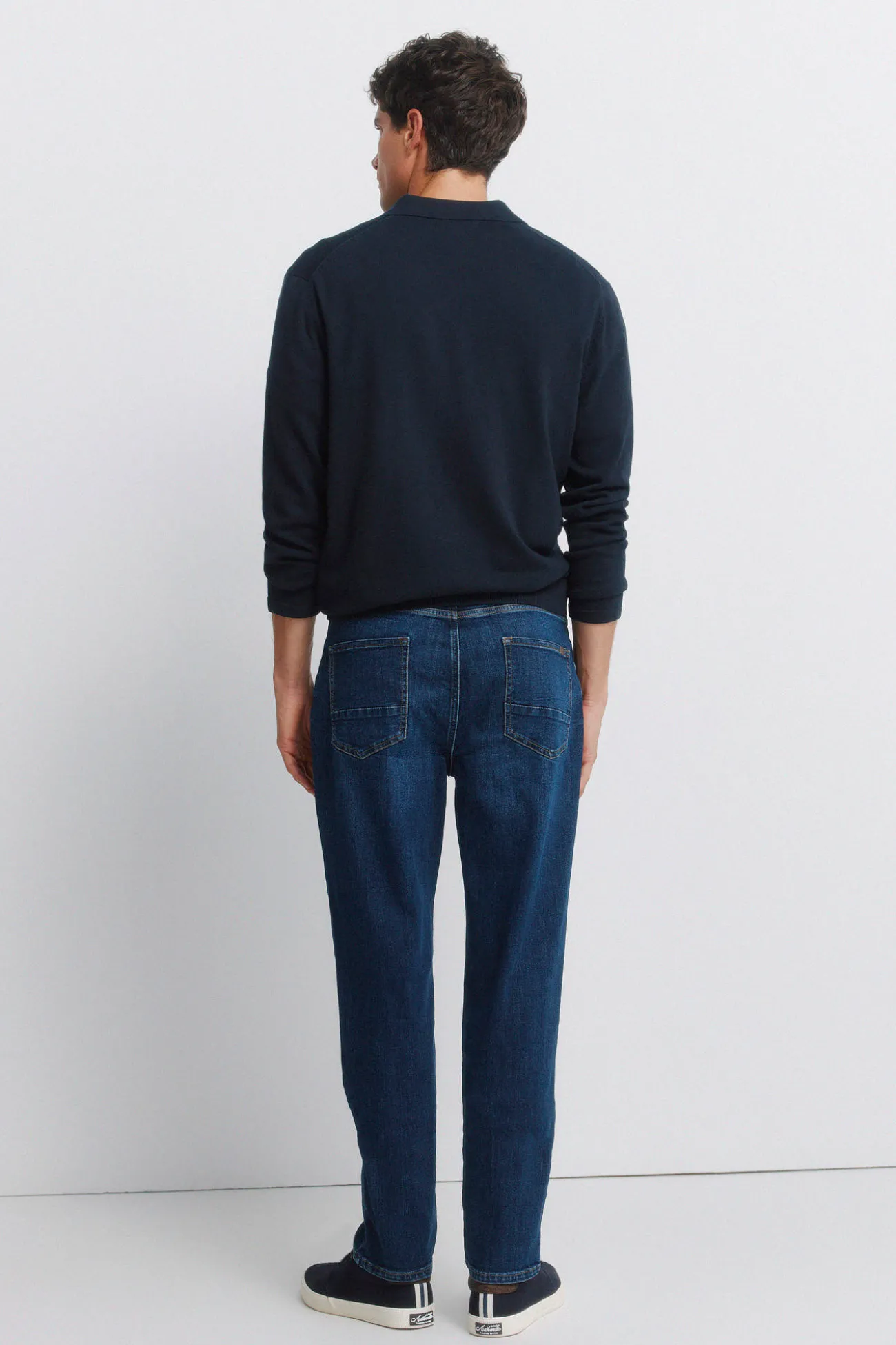 Jeans délavage foncé slim fit
