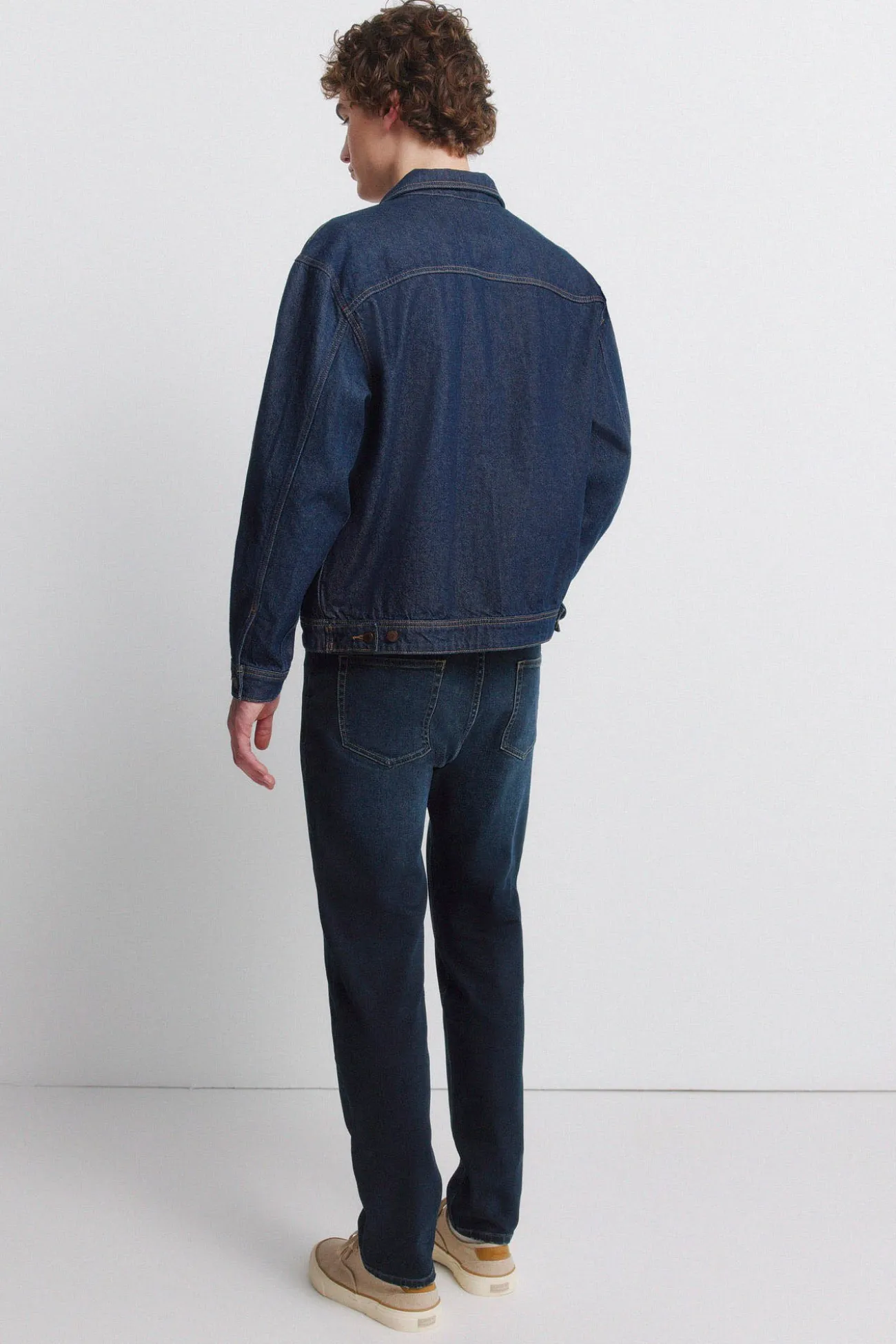 Jeans délavage foncé slim fit
