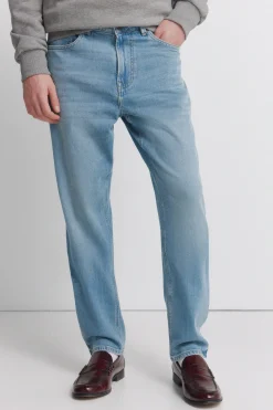 Jeans lavage clair moyen coupe regular