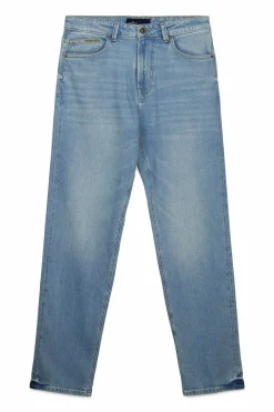 Jeans lavage clair moyen coupe regular