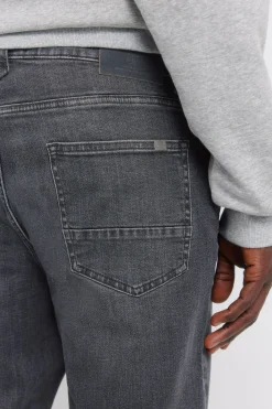 Jeans noir délavé slim fit