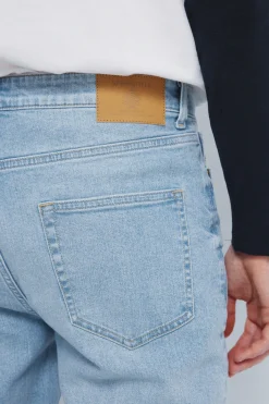 Jeans slim d&eacute;lav&eacute; clair