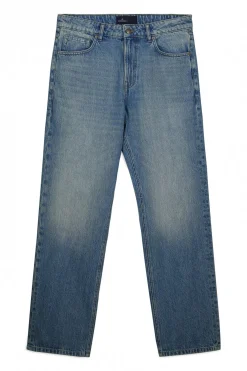 Jeans surteint coupe droite