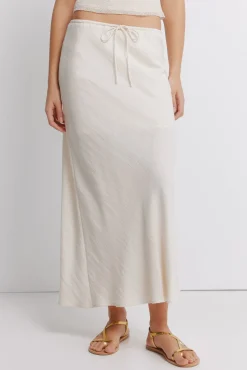 Jupe midi coupe sir&egrave;ne