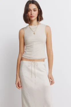 Jupe midi coupe sir&egrave;ne