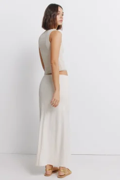 Jupe midi coupe sir&egrave;ne