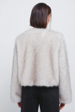 Manteau de fourrure court