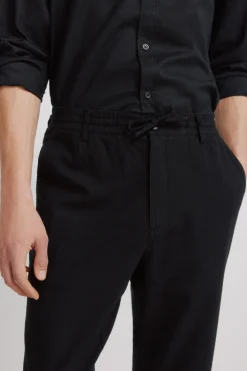 Pantalon chino comfort fit en lin