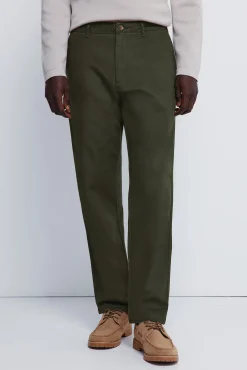Pantalon chino dobby coupe confortable