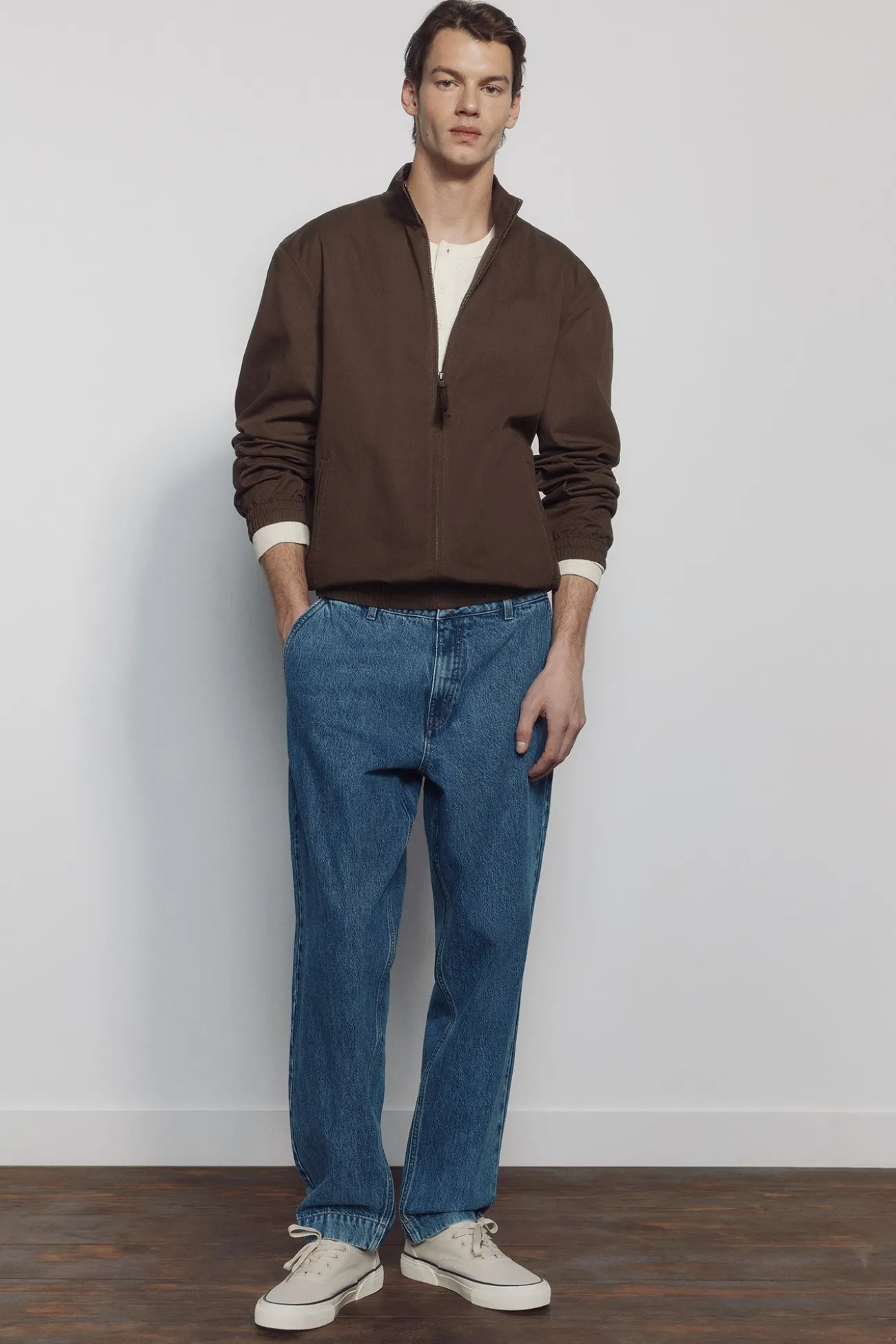 Pantalon chino surteint relaxed fit