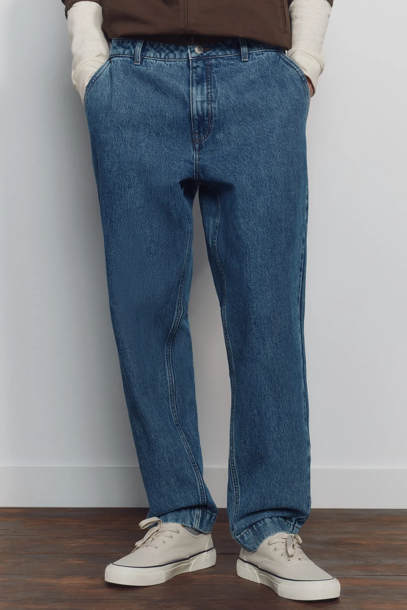 Pantalon chino surteint relaxed fit