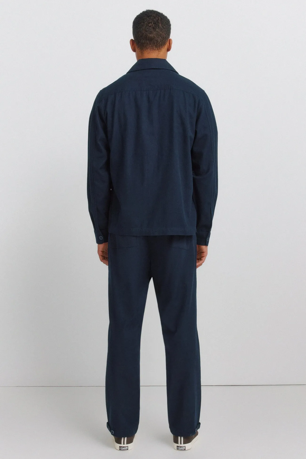 Pantalon coupe droite en coton