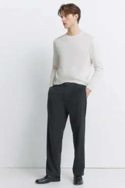 Pantalon droit ample