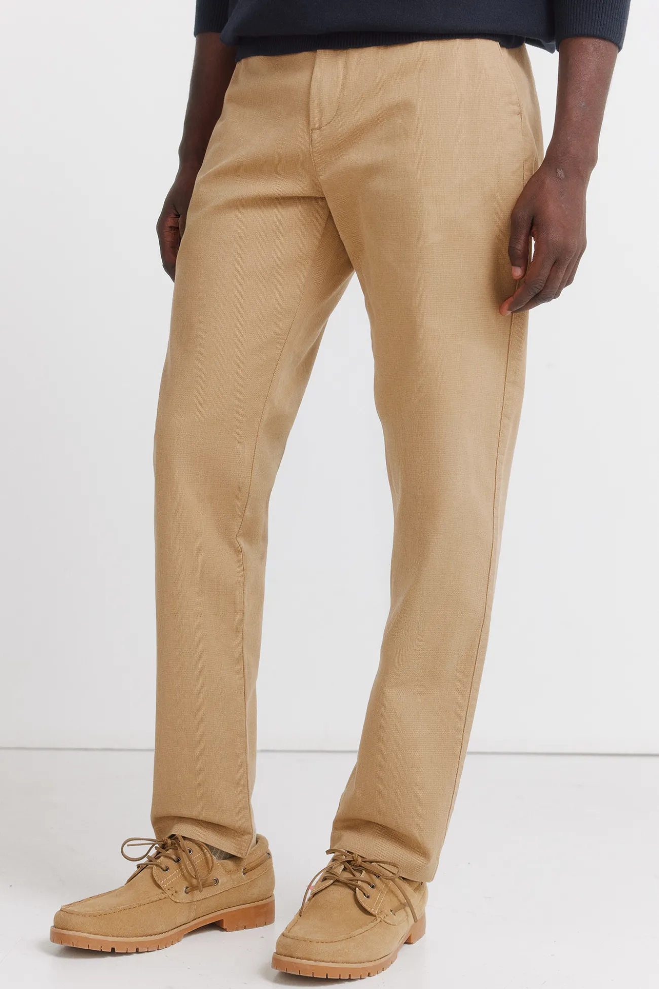 Pantalon structuré comfort fit