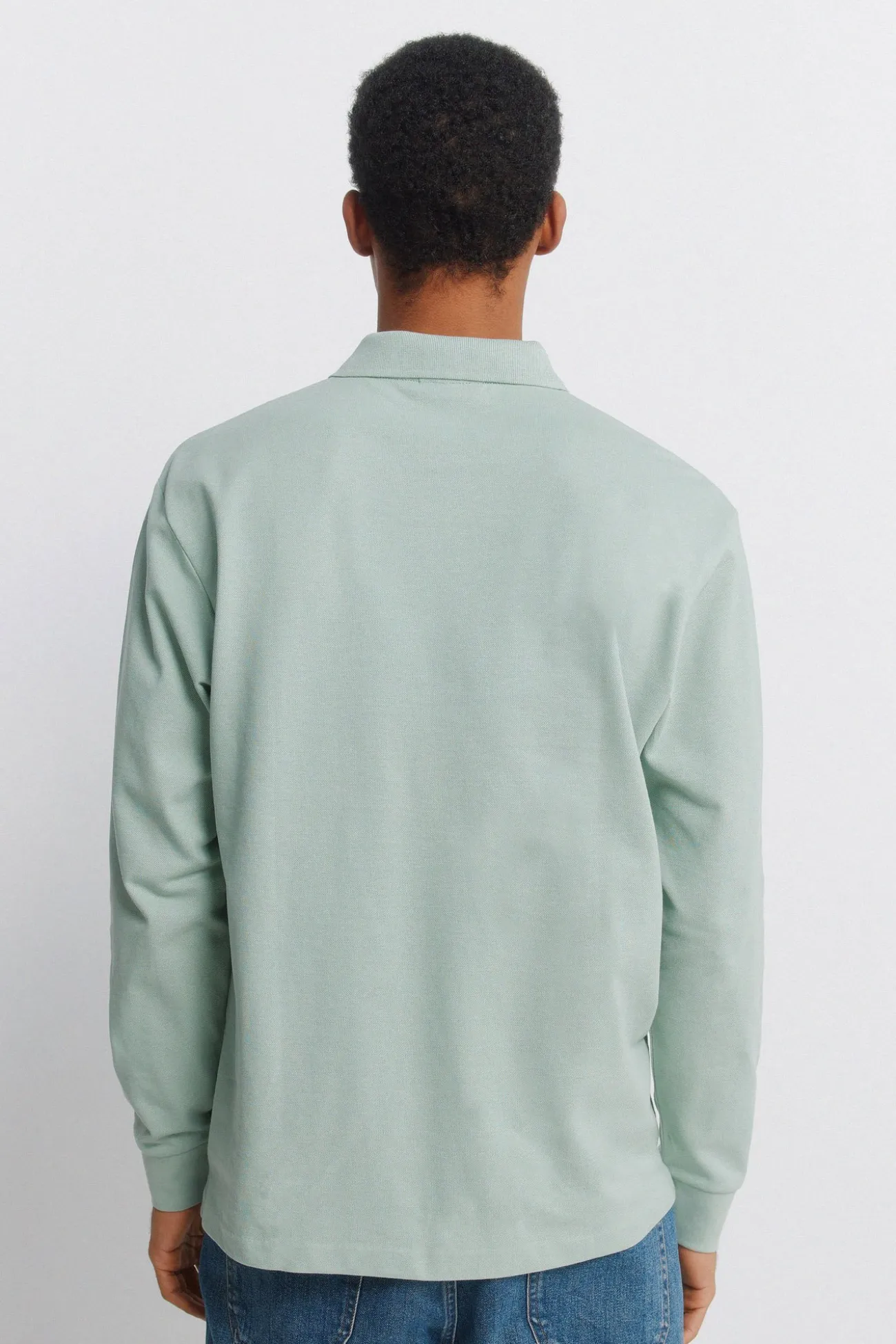 Polo basique Springfield manches longues regular fit