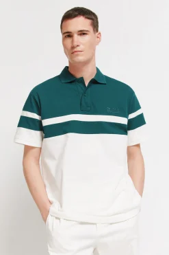 Polo en piqué à coupes regular fit