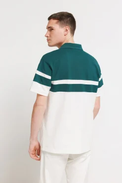 Polo en piqué à coupes regular fit